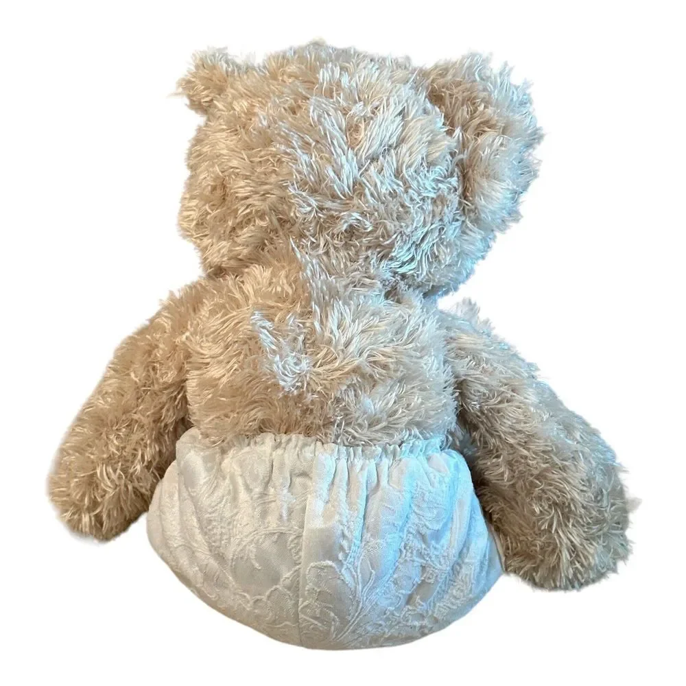 Teddy Bear Plush Stuffed Animal Toy 19 Inch Warszawa Poland Fluffy Bow‎ Pants